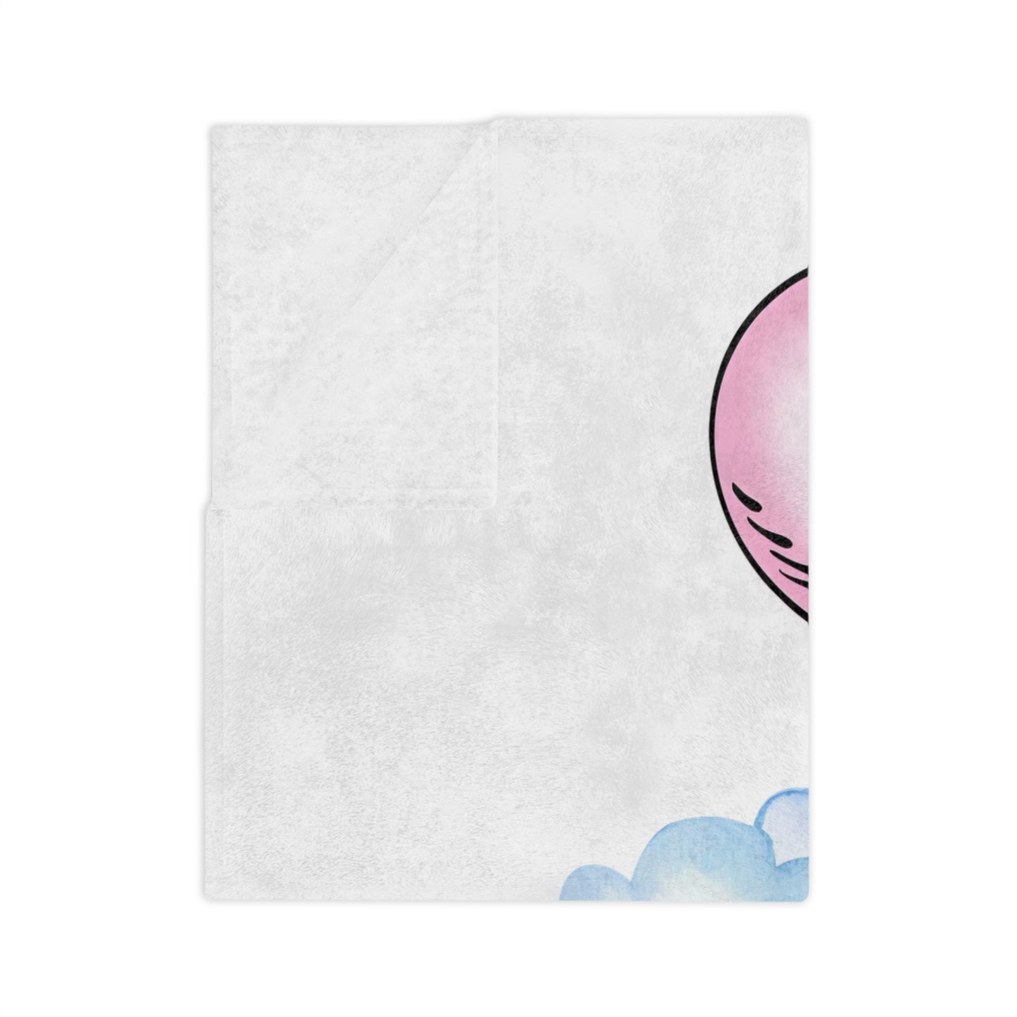 Personalized Baby Blanket — Classic Pooh Balloon Name Blanket