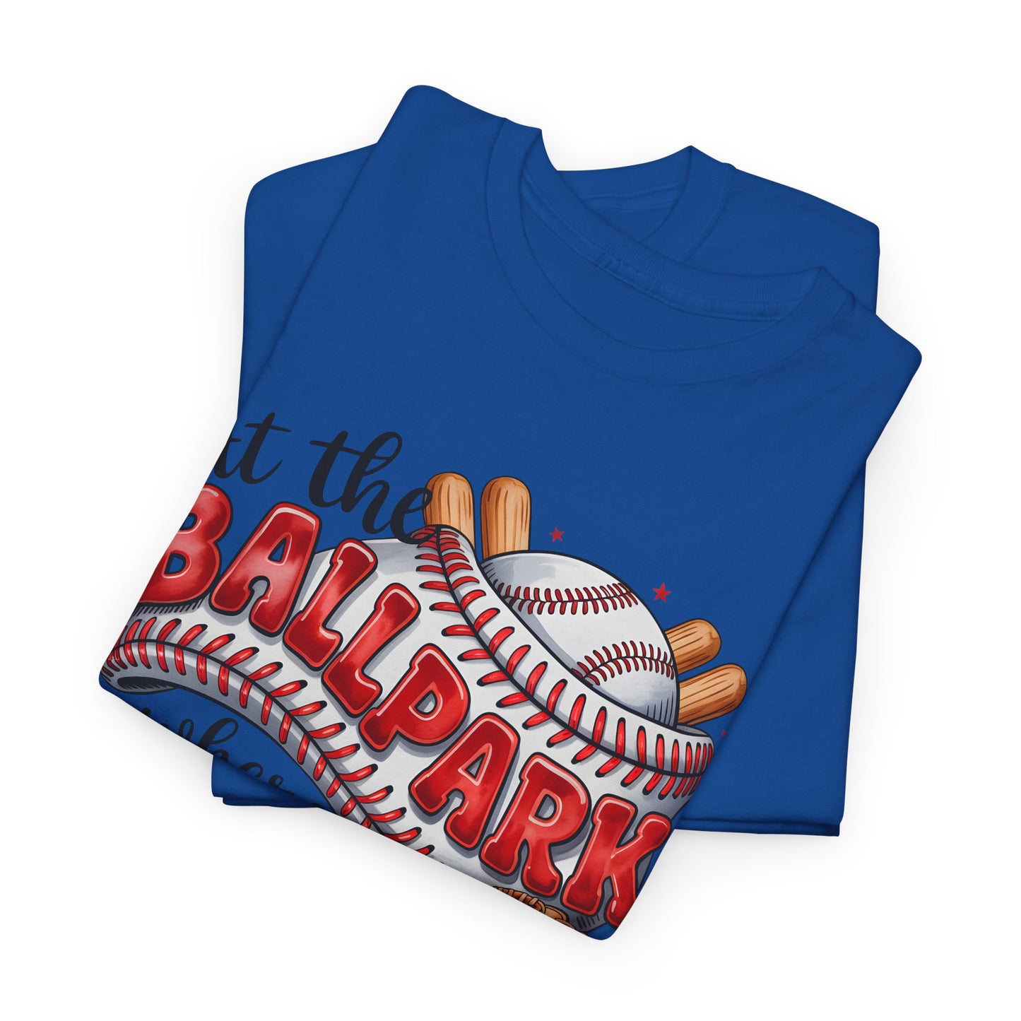 “At the Ballpark is Where I Spend Most of My Days” | Personalized Name & Back Number