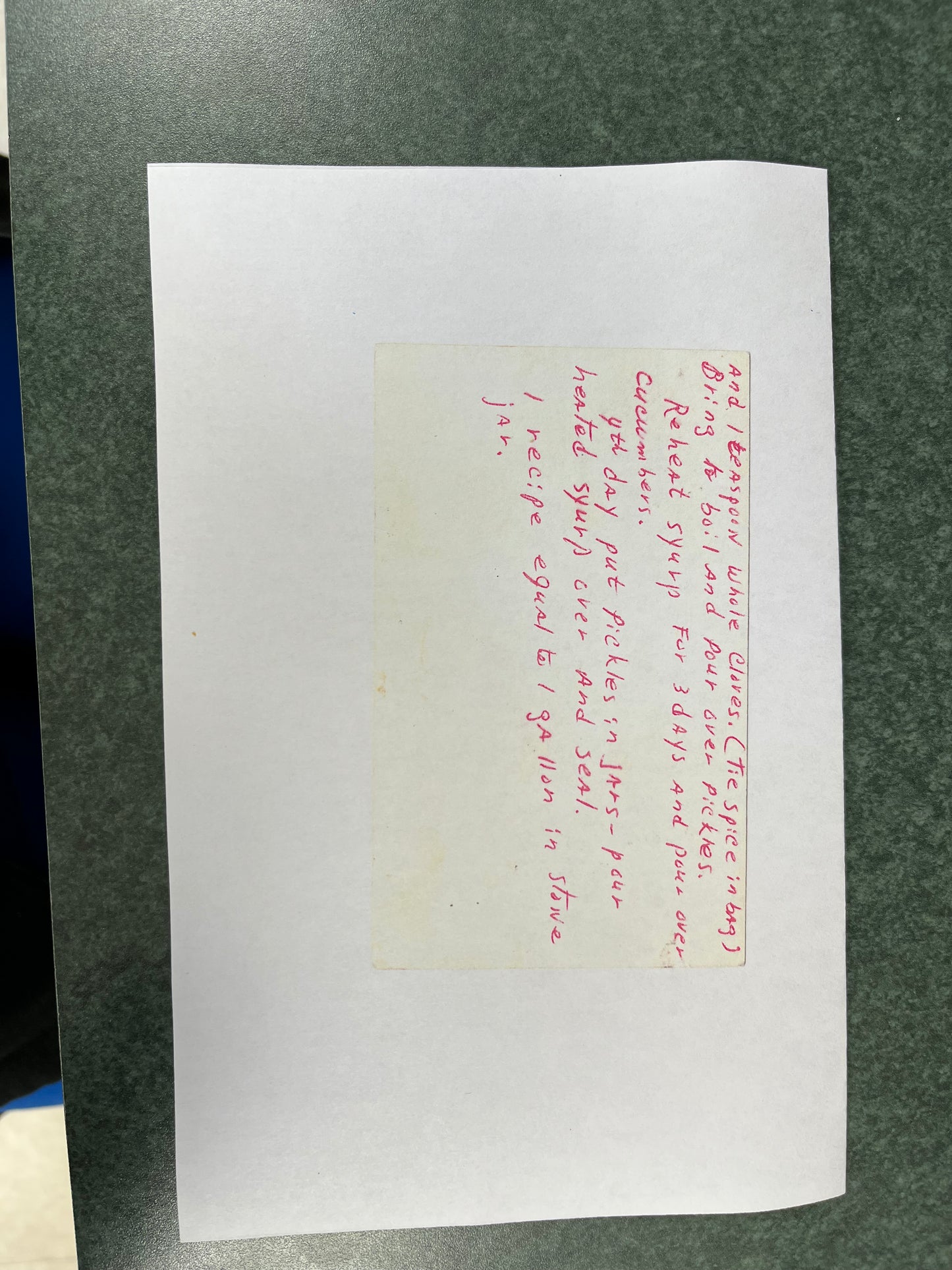 Engraved Handwritten Recipe Cutting Board Sale