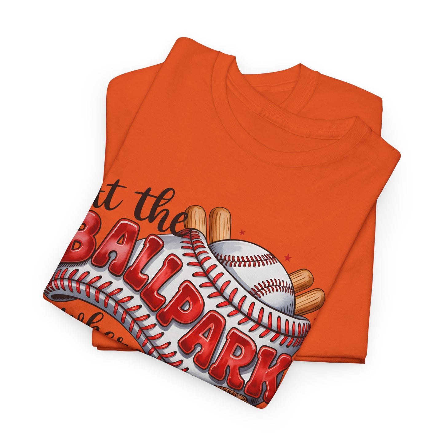 “At the Ballpark is Where I Spend Most of My Days” | Personalized Name & Back Number