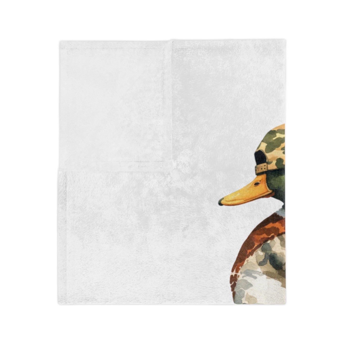 Personalized Duck Blanket