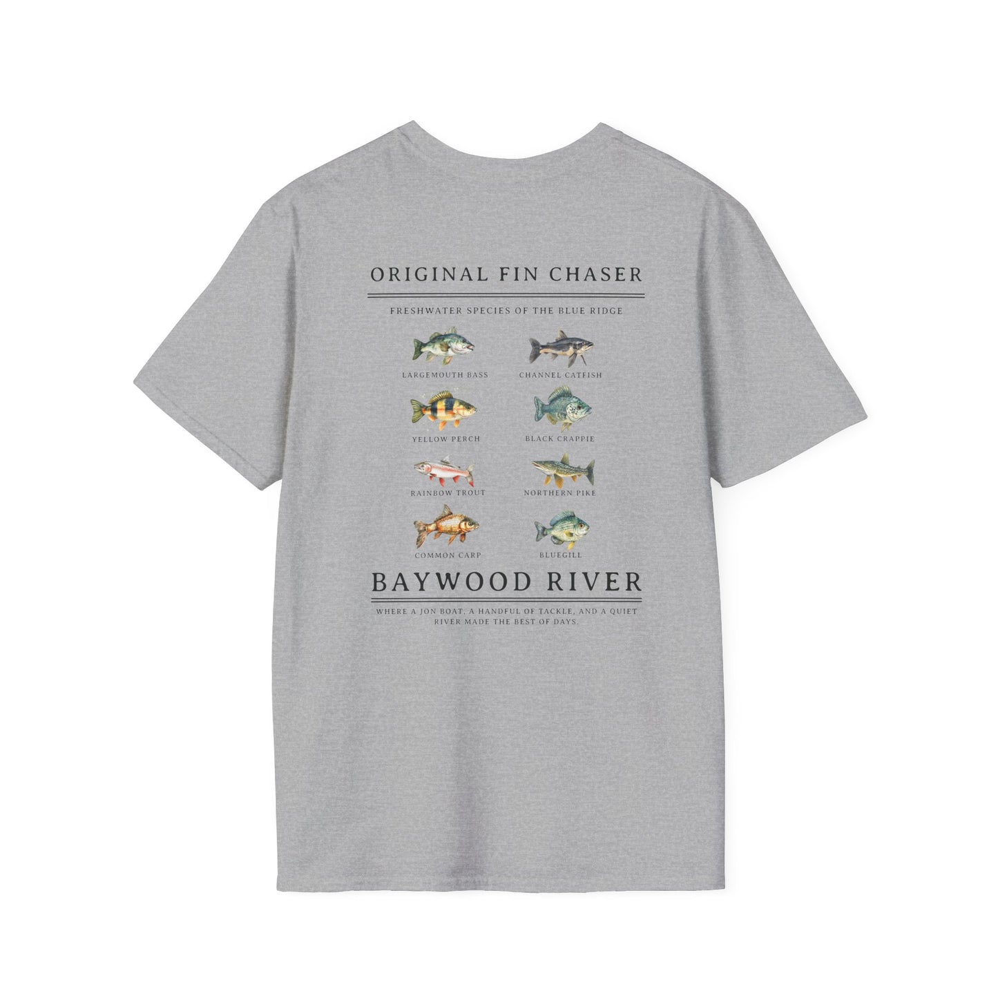 "Original Fin Chaser" Baywood River Fish Guide