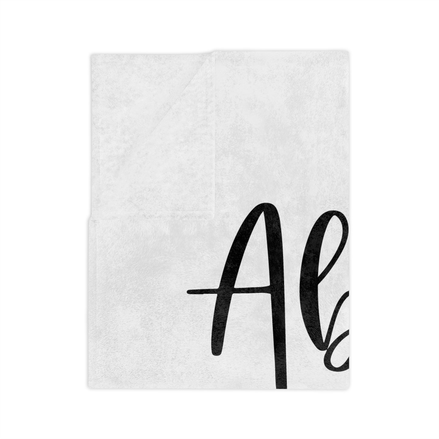 Personalized Forest Name Blanket