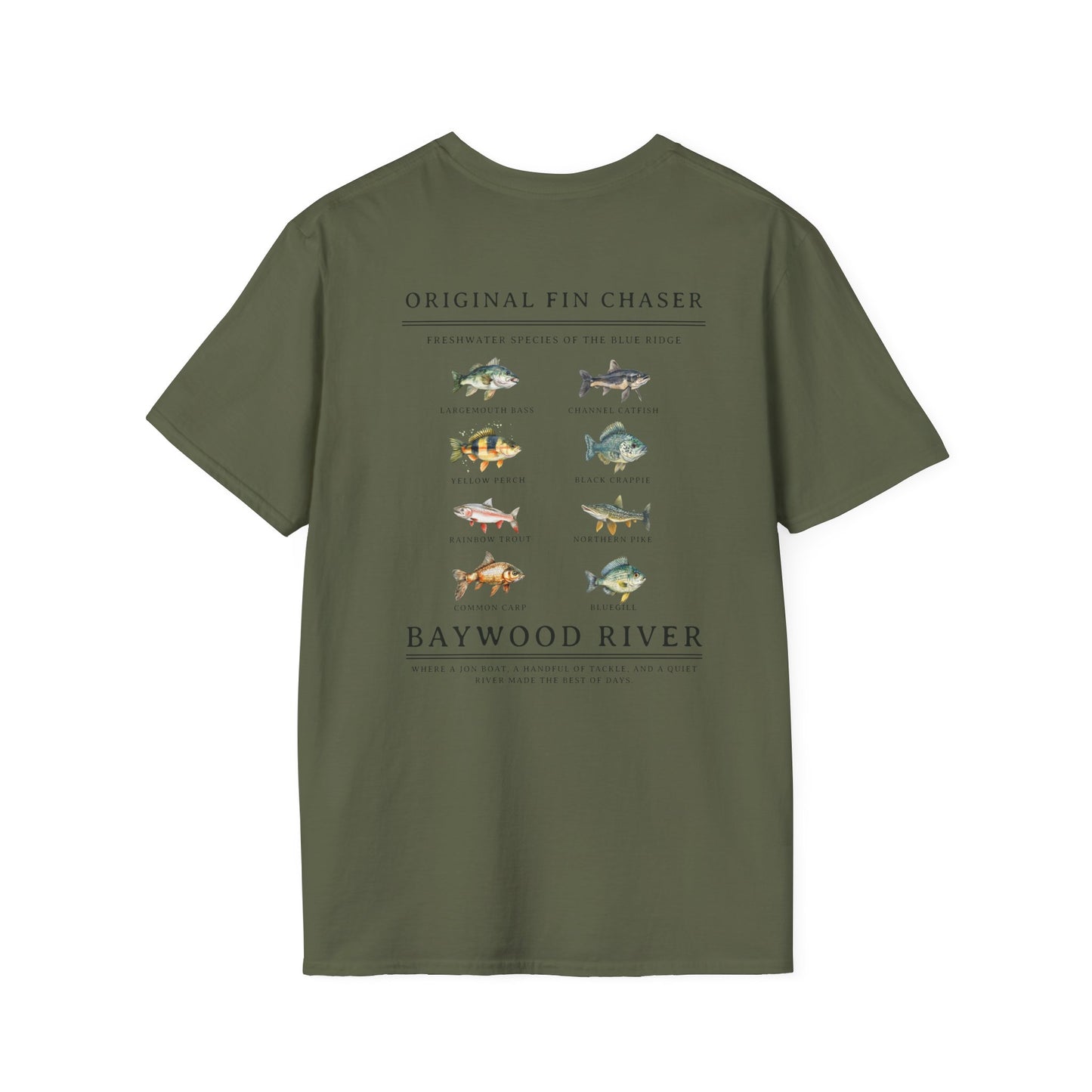 "Original Fin Chaser" Baywood River Fish Guide