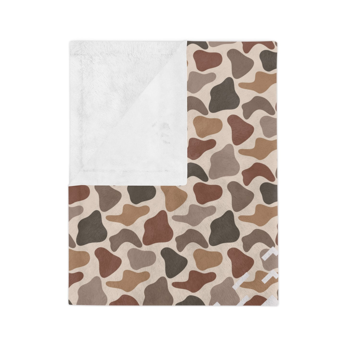 Personalized Duck Camo Microfiber Blanket