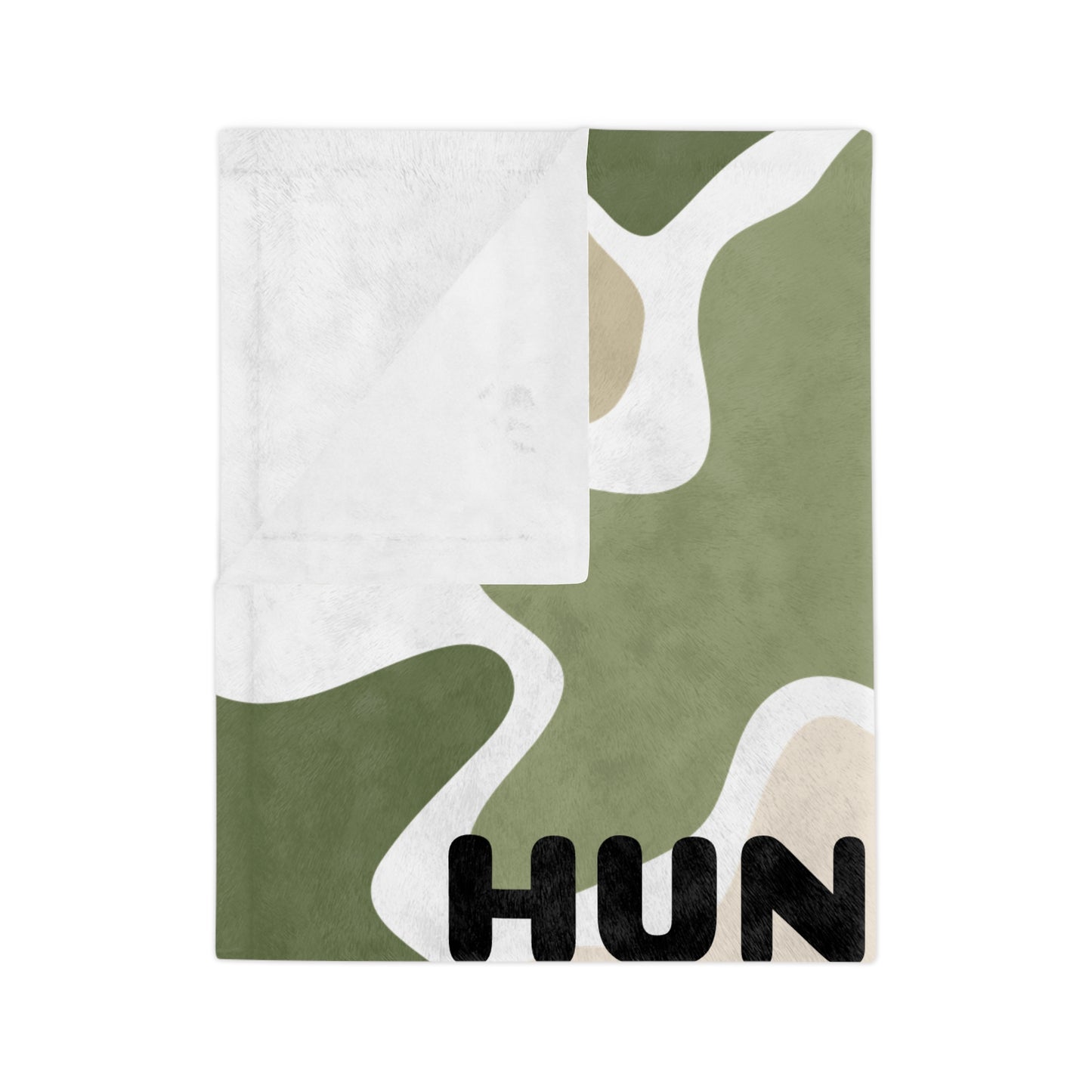 Personalized Camo Microfiber Blanket