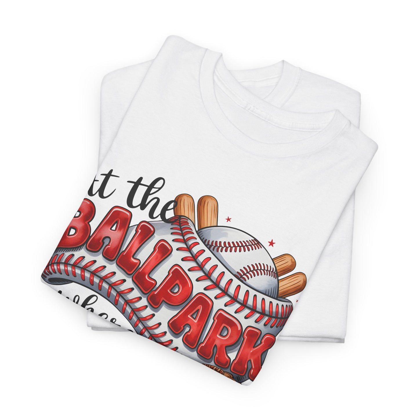 “At the Ballpark is Where I Spend Most of My Days” | Personalized Name & Back Number