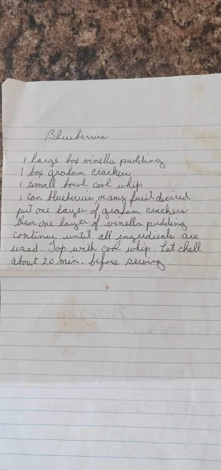 Engraved Handwritten Recipe Cutting Board Sale