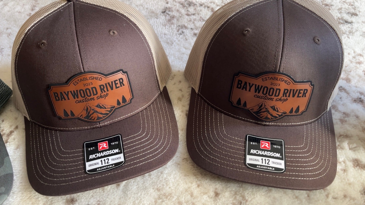 Custom Richardson 112 Trucker Hat | Leatherette Patch