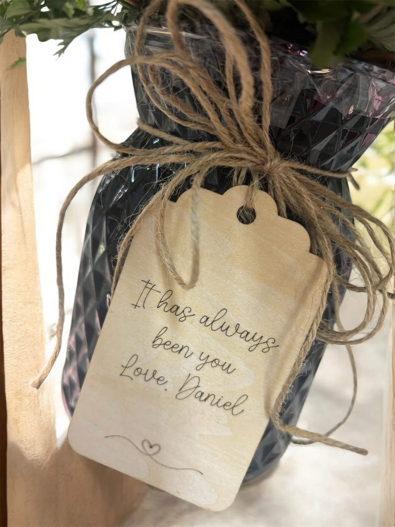 Bouquet Tags – Only available through Pretty Petals Florist