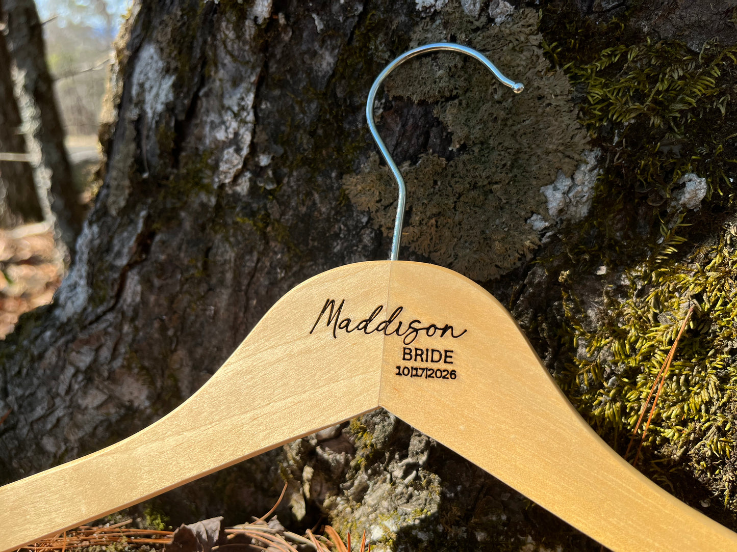 Custom Wedding Dress & Suit Hangers – Bride, Groom & Bridal Party