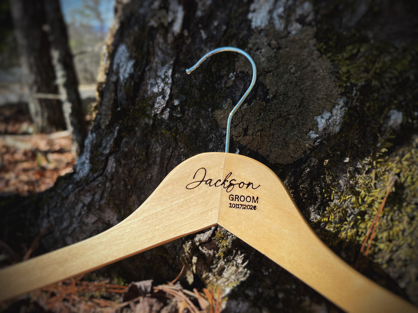 Custom Wedding Dress & Suit Hangers – Bride, Groom & Bridal Party