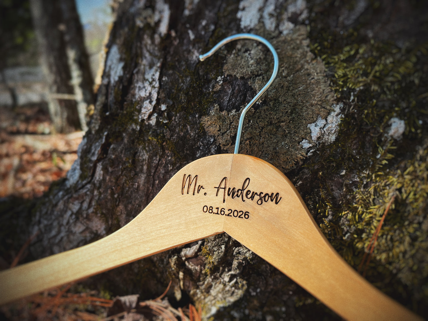 Custom Wedding Dress & Suit Hangers – Bride, Groom & Bridal Party