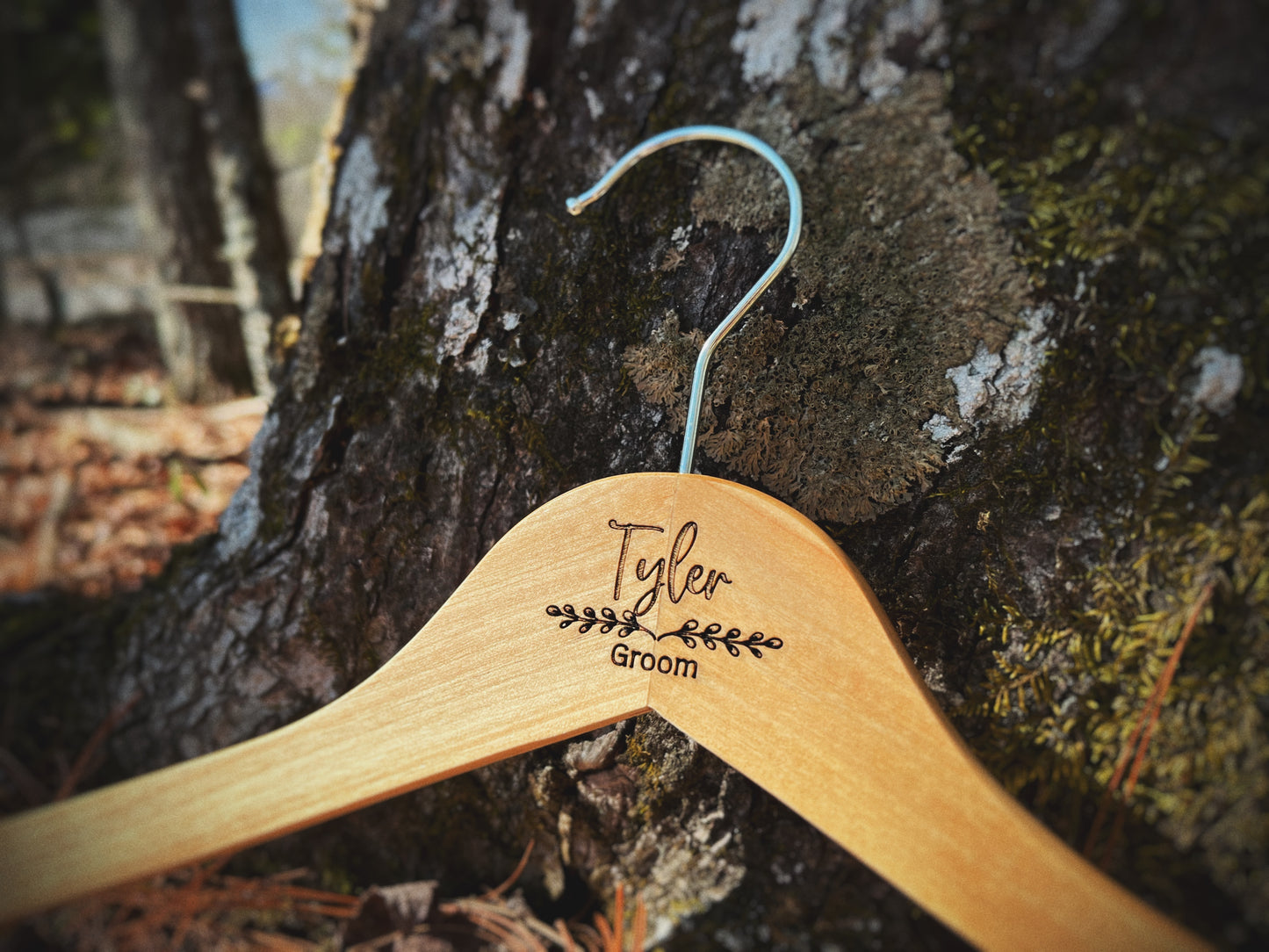 Custom Wedding Dress & Suit Hangers – Bride, Groom & Bridal Party