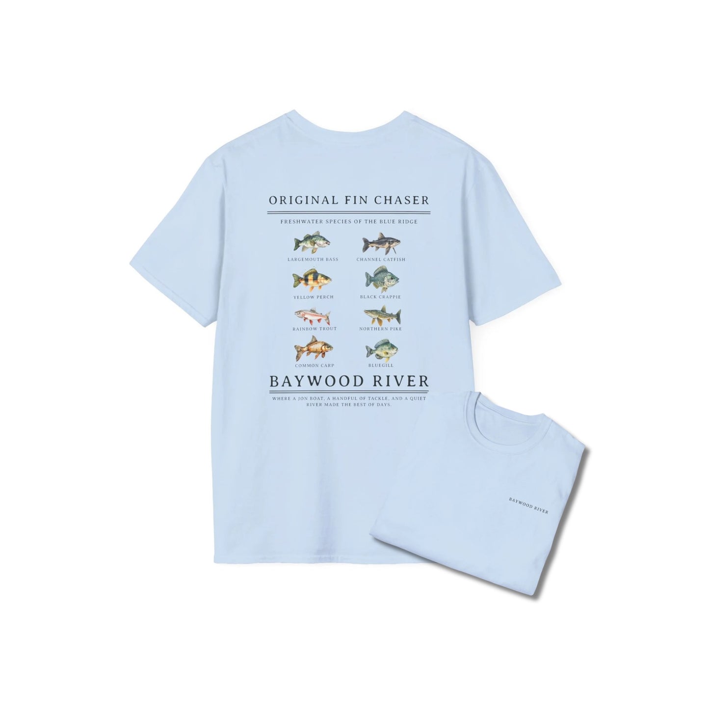 "Original Fin Chaser" Baywood River Fish Guide