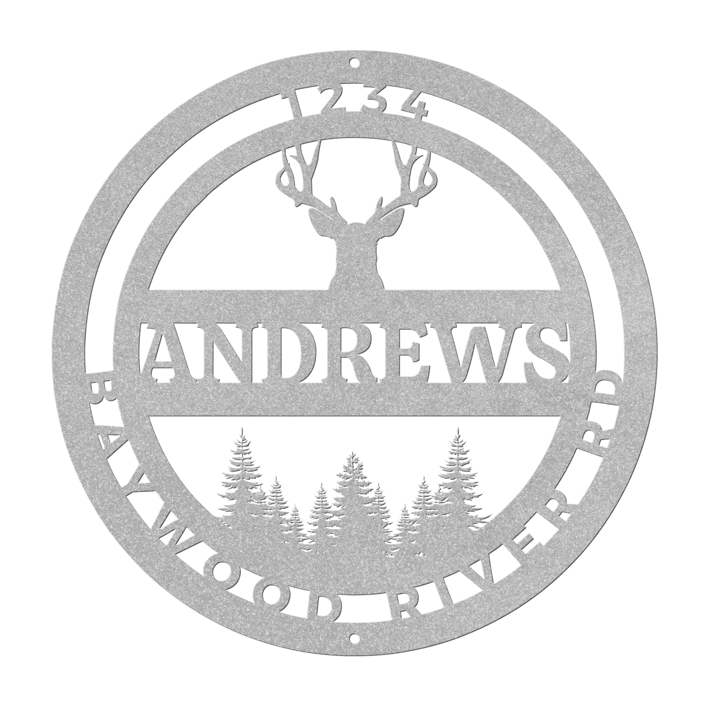 Personalized_deer__trees_rustic_metal_c_Silver_Transparent_Mockup.png